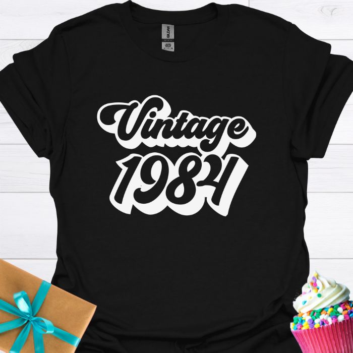 Vintage Birthday (Customize Your Year) T-shirt