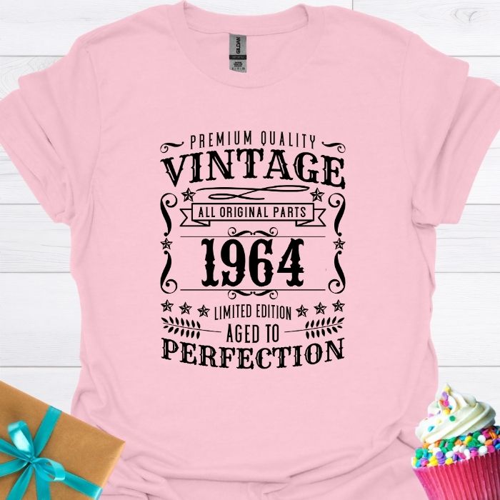 Vintage Birthday Custom Year T-shirt