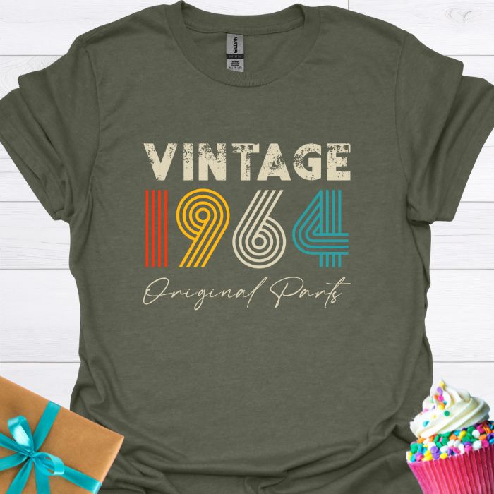 Vintage Birthday Custom Year T-shirt