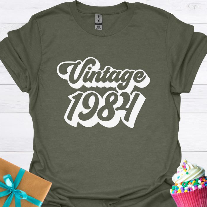 Vintage Birthday (Customize Your Year) T-shirt