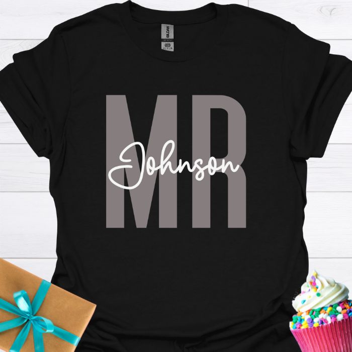Mr. Personalized Shirt with Name T-shirt
