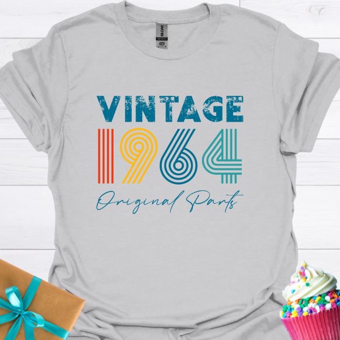 Vintage Birthday Custom Year T-shirt