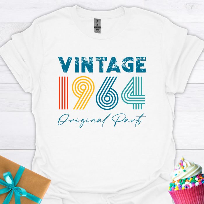 Vintage Birthday Custom Year T-shirt