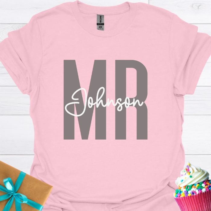 Mr. Personalized Shirt with Name T-shirt