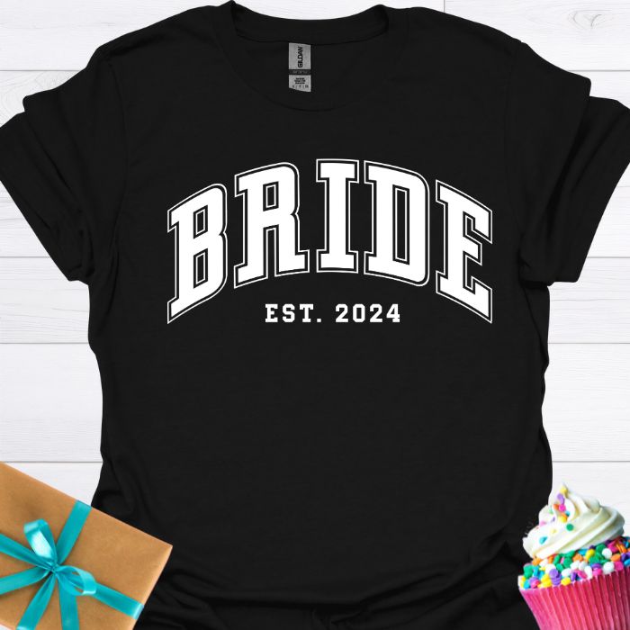 Bride Est. 2024 T-shirt