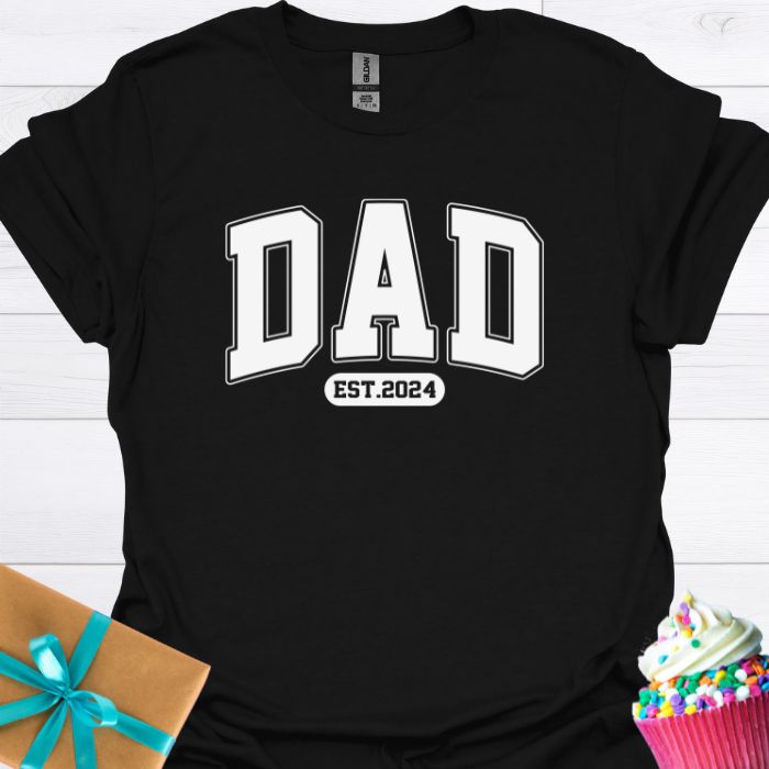 Dad Est 2024 T-shirt