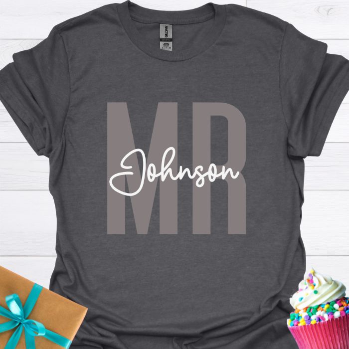 Mr. Personalized Shirt with Name T-shirt