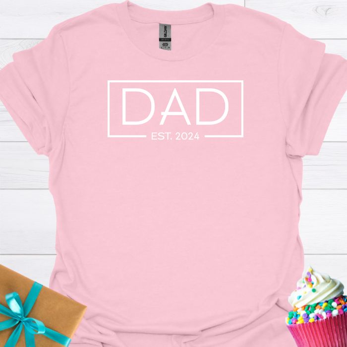 Dad Est 2024 T-shirt