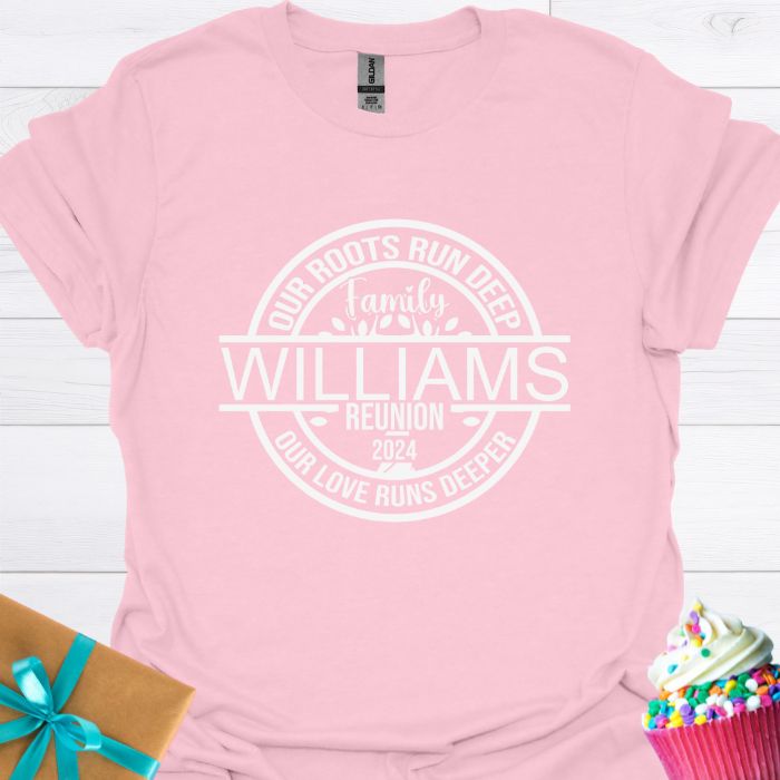 Our Roots Run Deep Personalized T-shirt