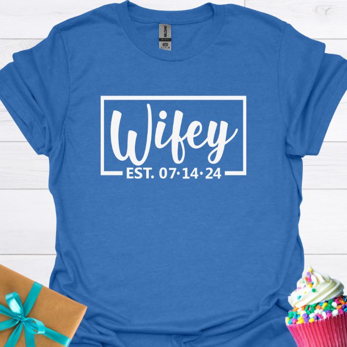 Wifey Personalized T-shirt