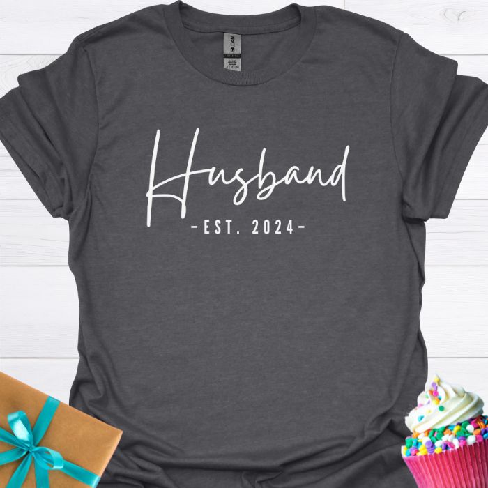 Husband Est. 2024 T-shirt