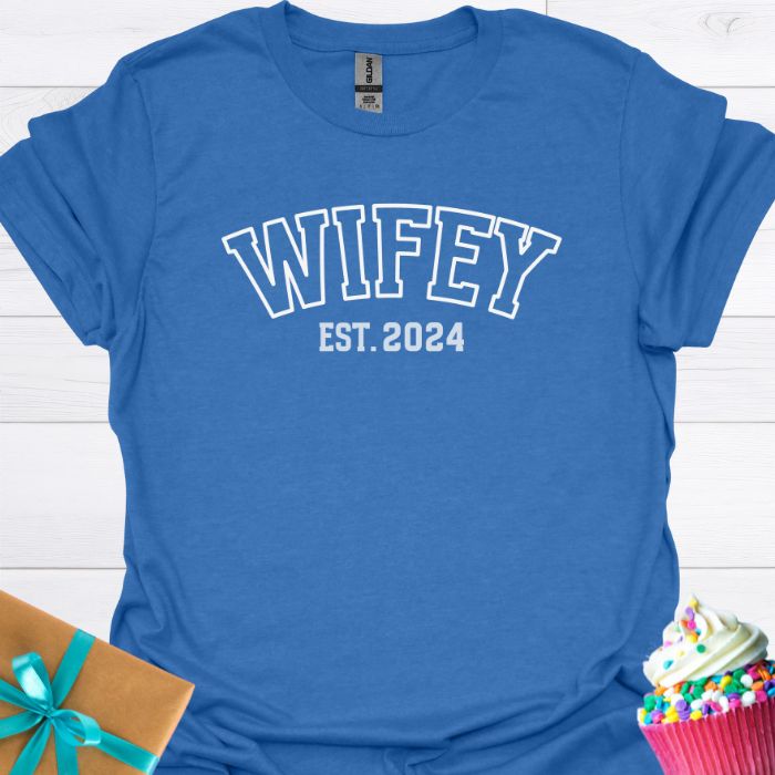 Wifey Est. 2024 T-shirt