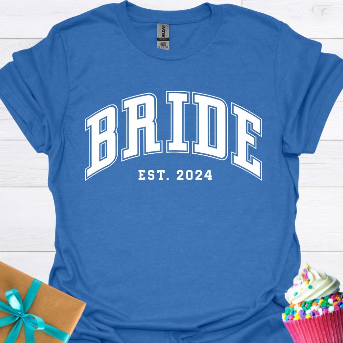 Bride Est. 2024 T-shirt