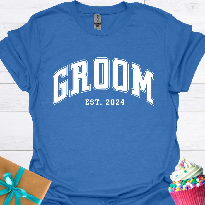 Groom Est. 2024 T-shirt