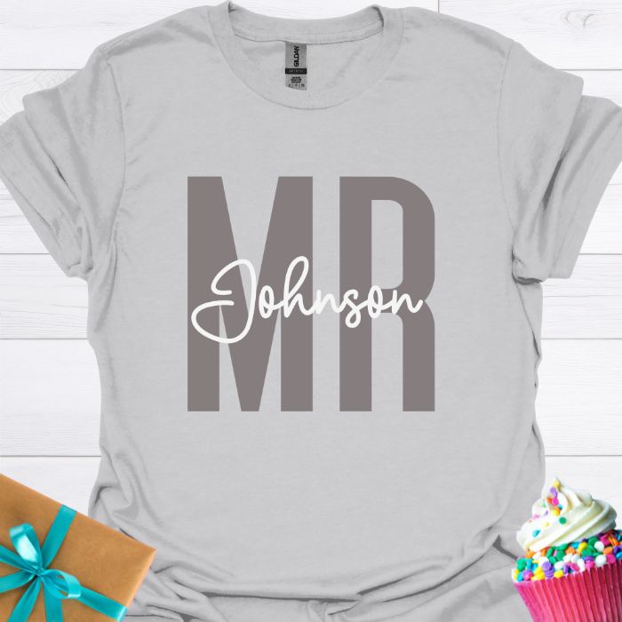 Mr. Personalized Shirt with Name T-shirt
