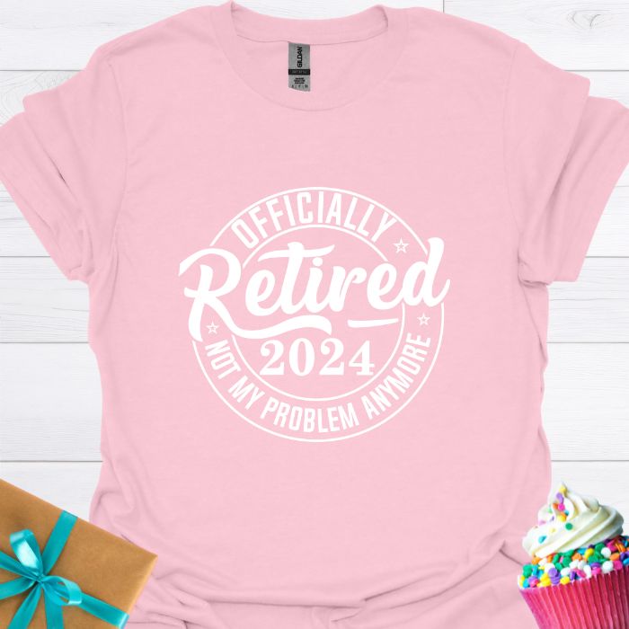 Officially Retired 2024 T-shirt