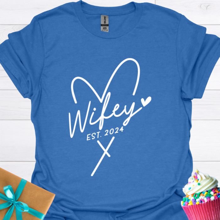 Wifey Est. 2024 T-shirt