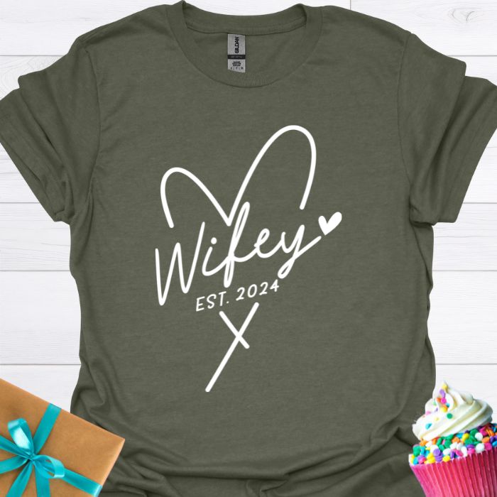 Wifey Est. 2024 T-shirt