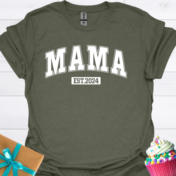 Mama Est 2024 T-shirt
