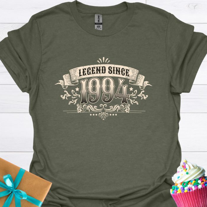 Legend Since 1994 Custom Year T-shirt