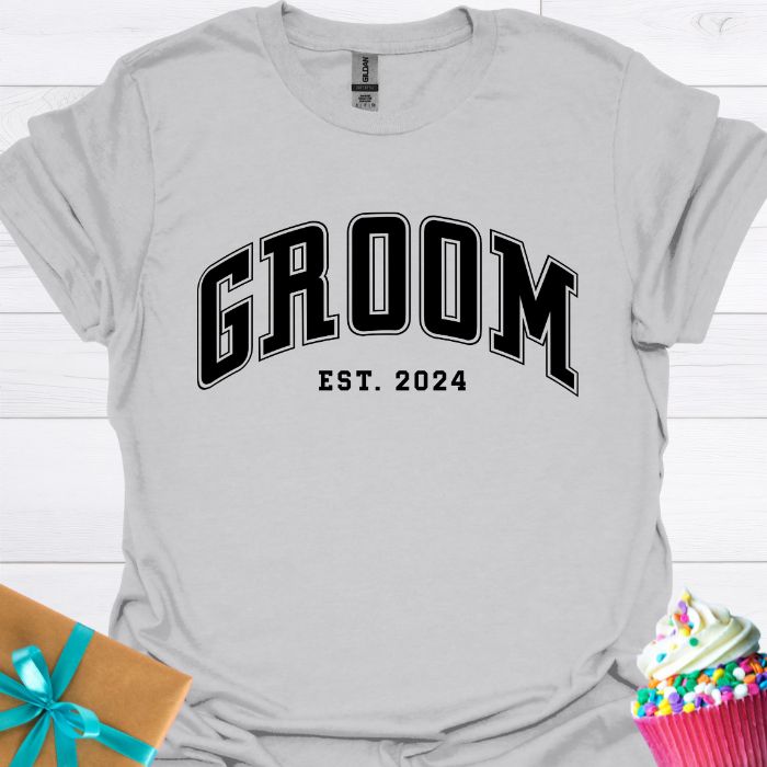 Groom Est. 2024 T-shirt