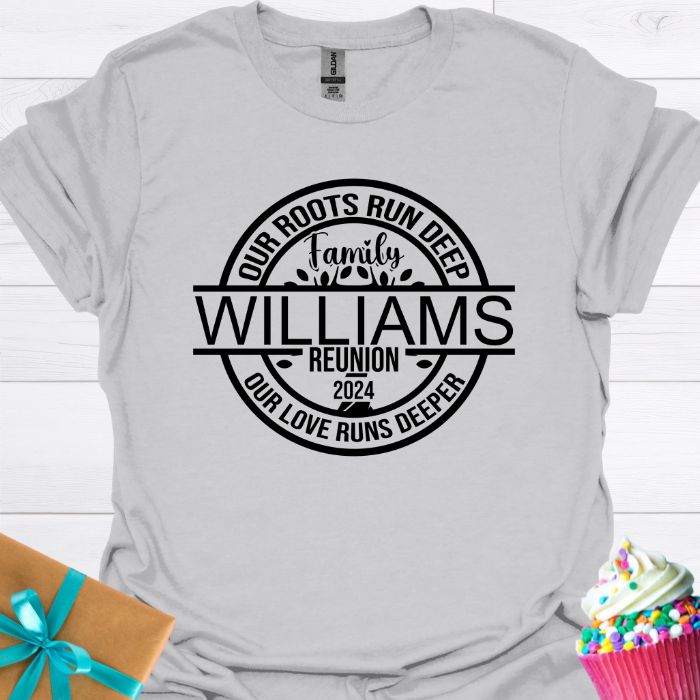 Our Roots Run Deep Personalized T-shirt