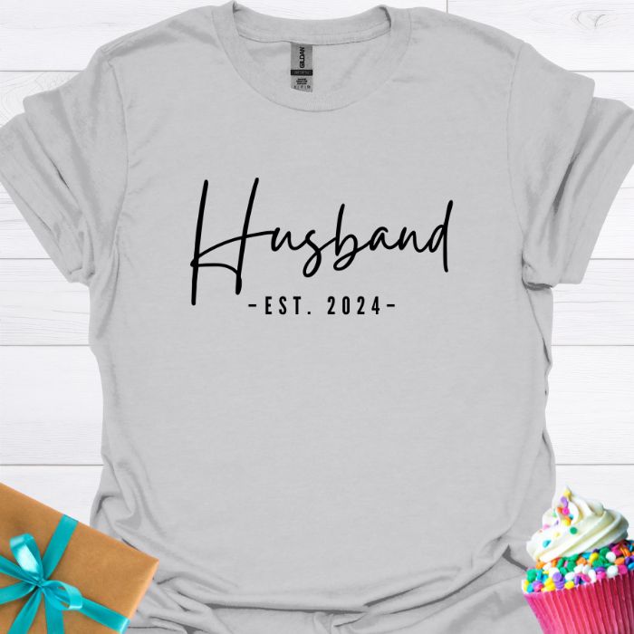 Husband Est. 2024 T-shirt