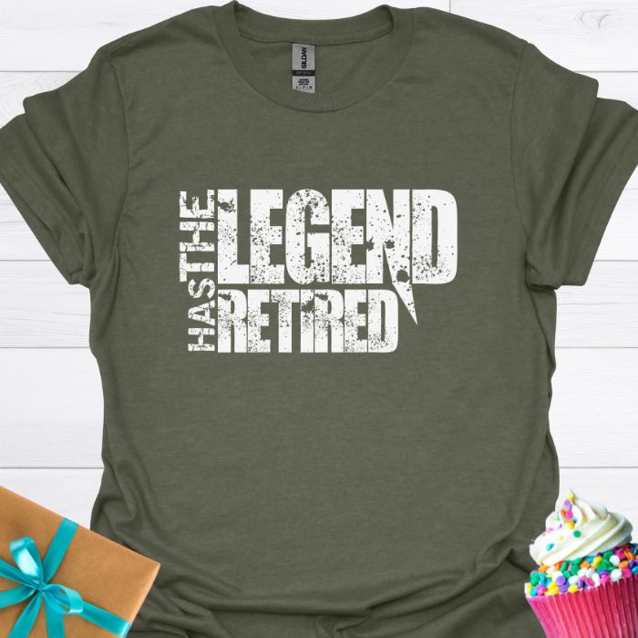 The Legend Has Retired T-shirt