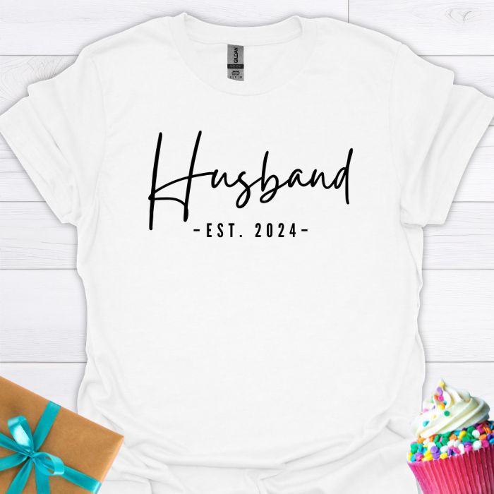 Husband Est. 2024 T-shirt