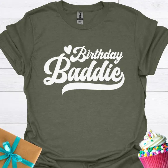 Birthday Baddie T-shirt