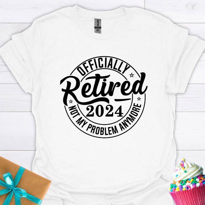 Officially Retired 2024 T-shirt