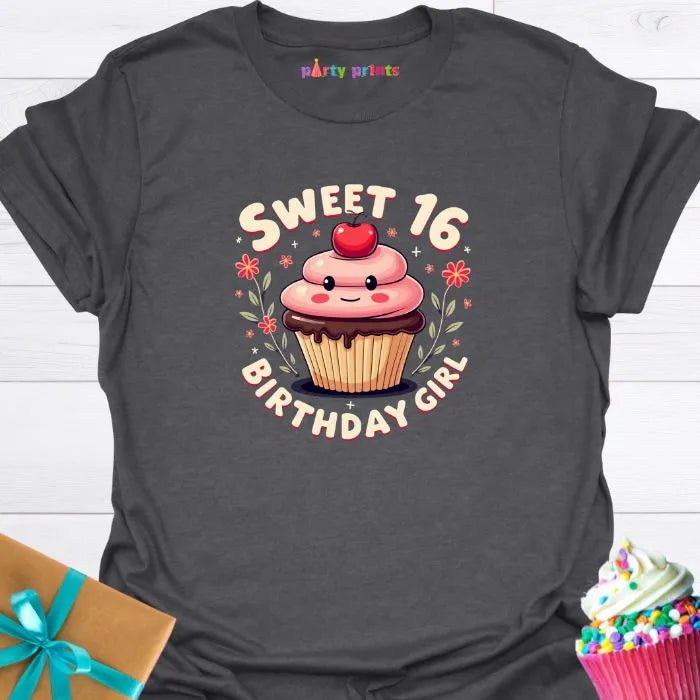 Sweet 16 Birthday Girl T-Shirt