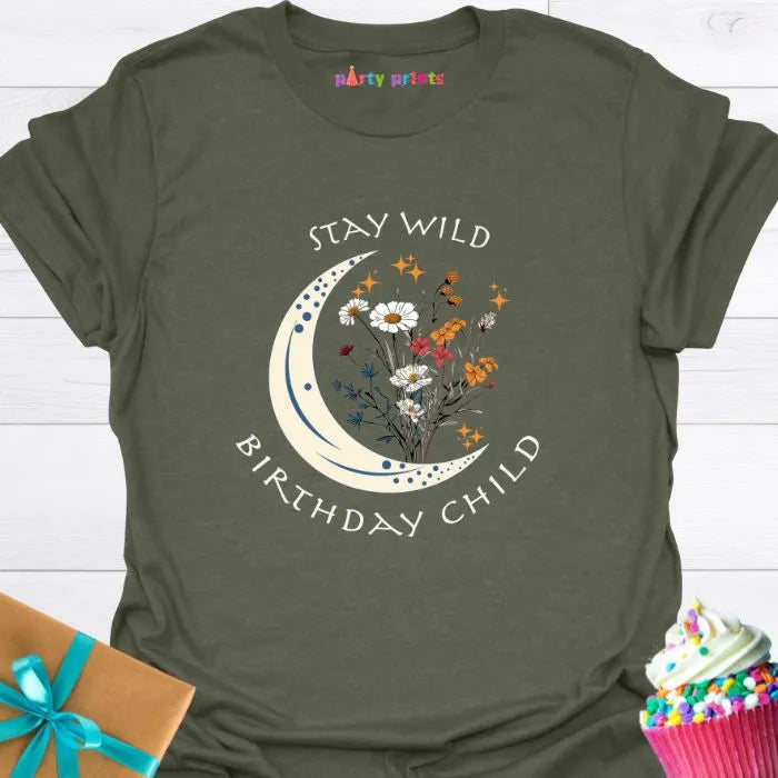 Stay Wild Birthday Child T-Shirt