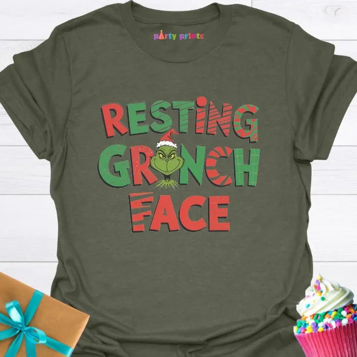 Resting Grinch Face T-Shirt