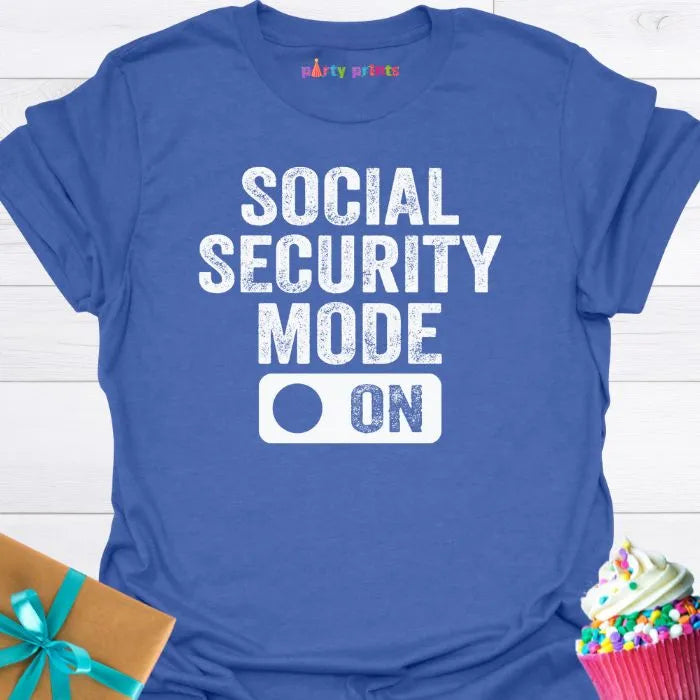 Social Security Mode On T-Shirt