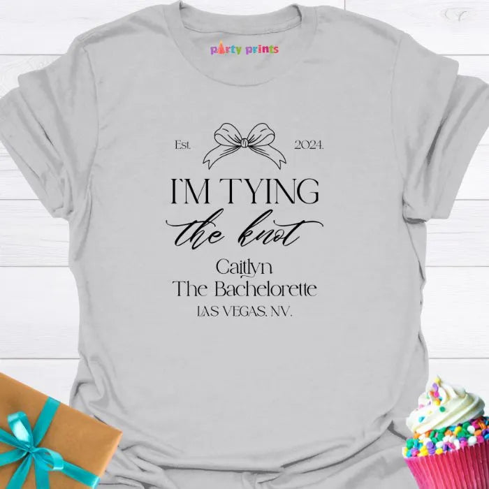 I'm Tying the Knot Personalized T-Shirt