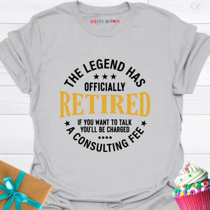 The Legend Has Officially Retired T-Shirt