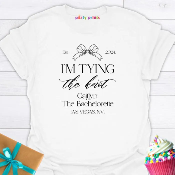 I'm Tying the Knot Personalized T-Shirt