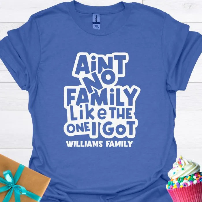 Aint No Family Like the One I Got Custom T-shirt