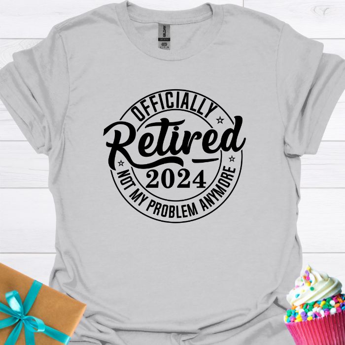 Officially Retired 2024 T-shirt