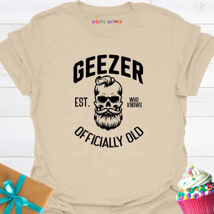 Geezer Officially Old T-Shirt