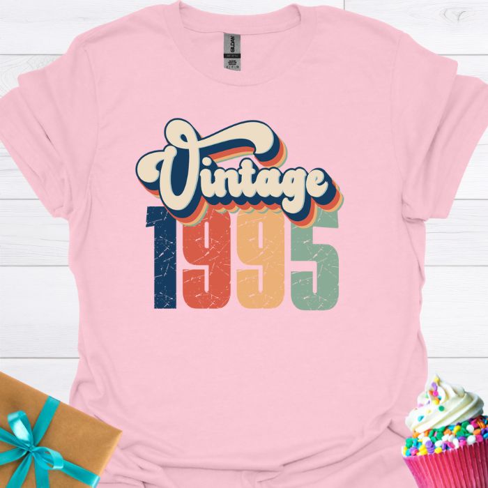 Vintage Birthday (Customize Your Year) T-shirt