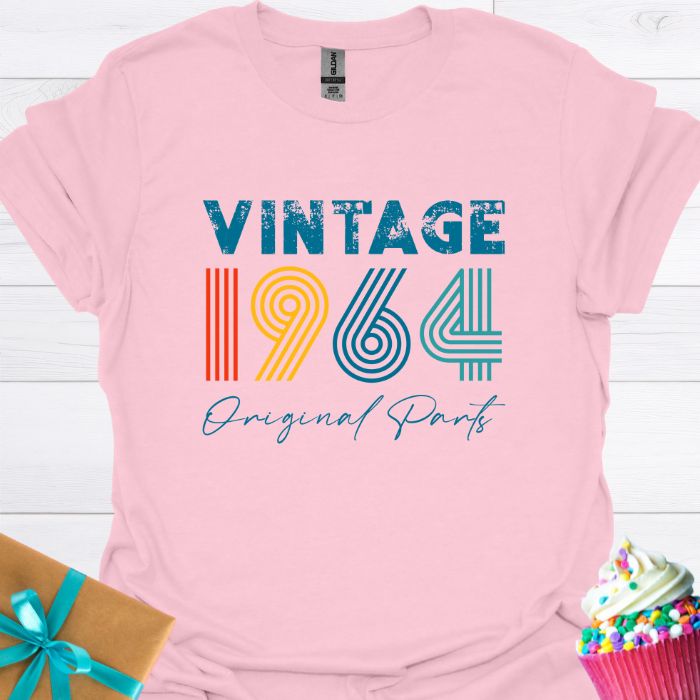 Vintage Birthday Custom Year T-shirt