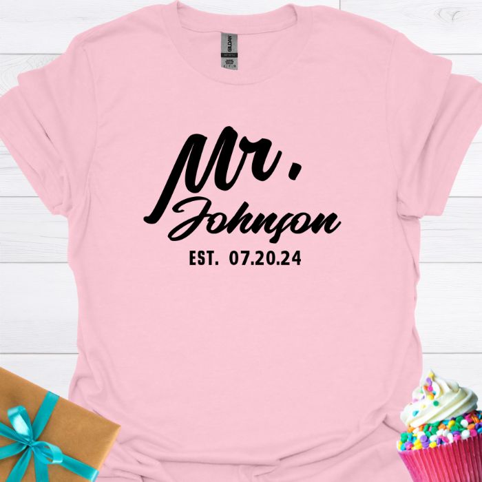 Mr. Personalized T-shirt