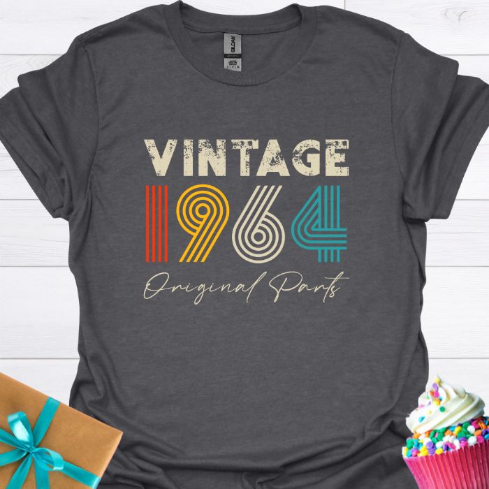 Vintage Birthday Custom Year T-shirt