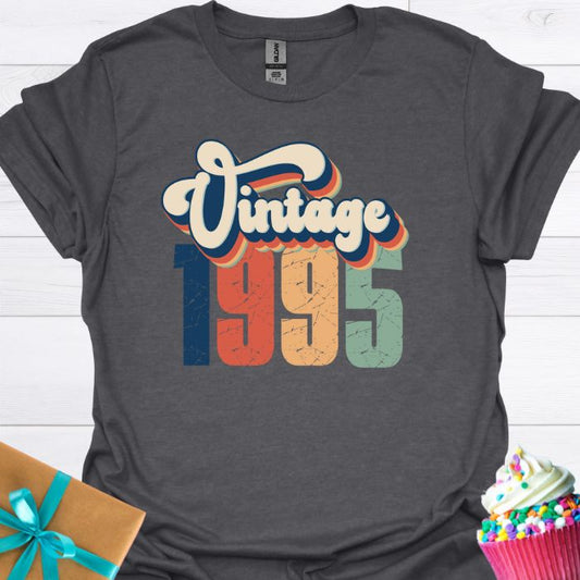 Vintage Birthday (Customize Your Year) T-shirt