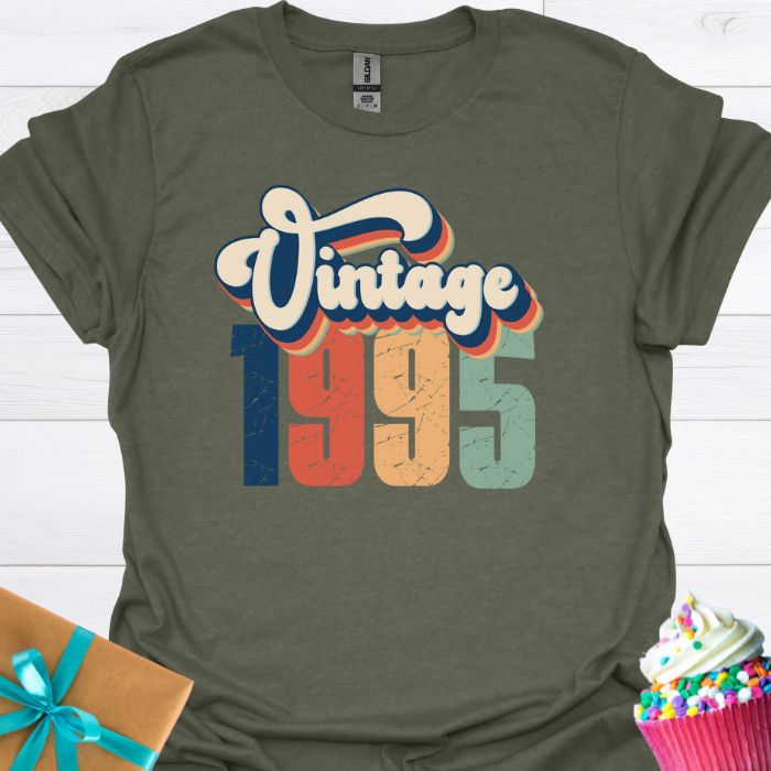 Vintage Birthday (Customize Your Year) T-shirt