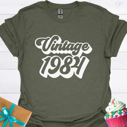 Vintage Birthday (Customize Your Year) T-shirt