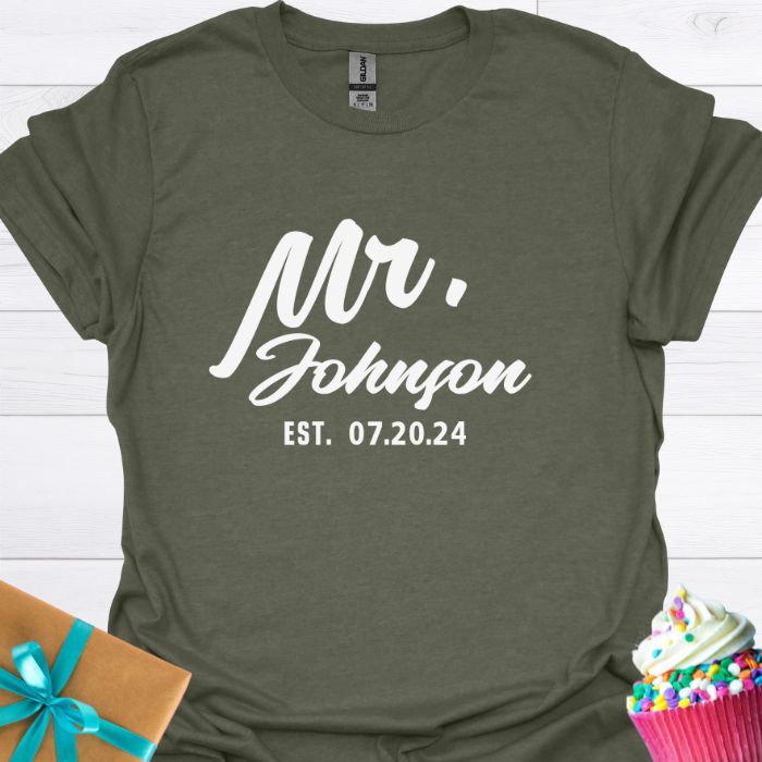 Mr. Personalized T-shirt