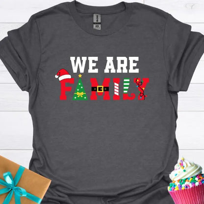 We Are Family Christmas T-shirt